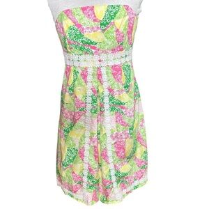 Lilly Pulitzer Women’s Strapless Dress. Size 6